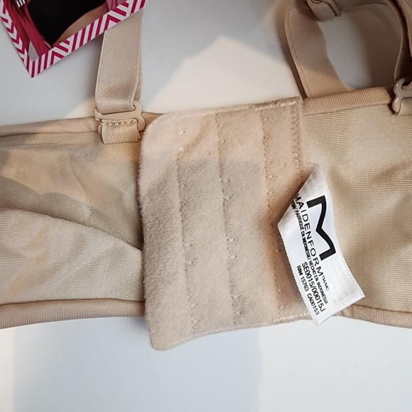 New Maidenform Wireless Strapless Bra Stay-Put Comfort Grip Lining NWT Size 34D - Picture 9 of 11